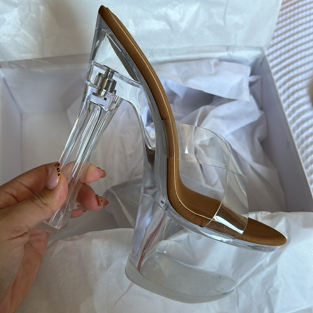 PVC platform heels FEMME LA